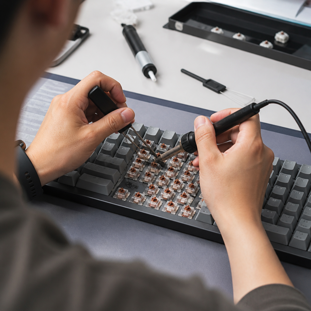 tools needed to remove keyboard switches