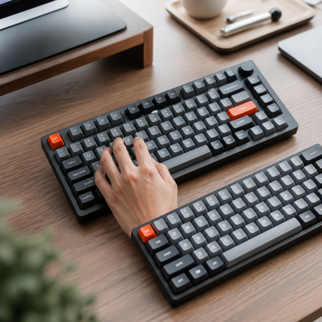75 keyboard 와 65 keyboard 비교