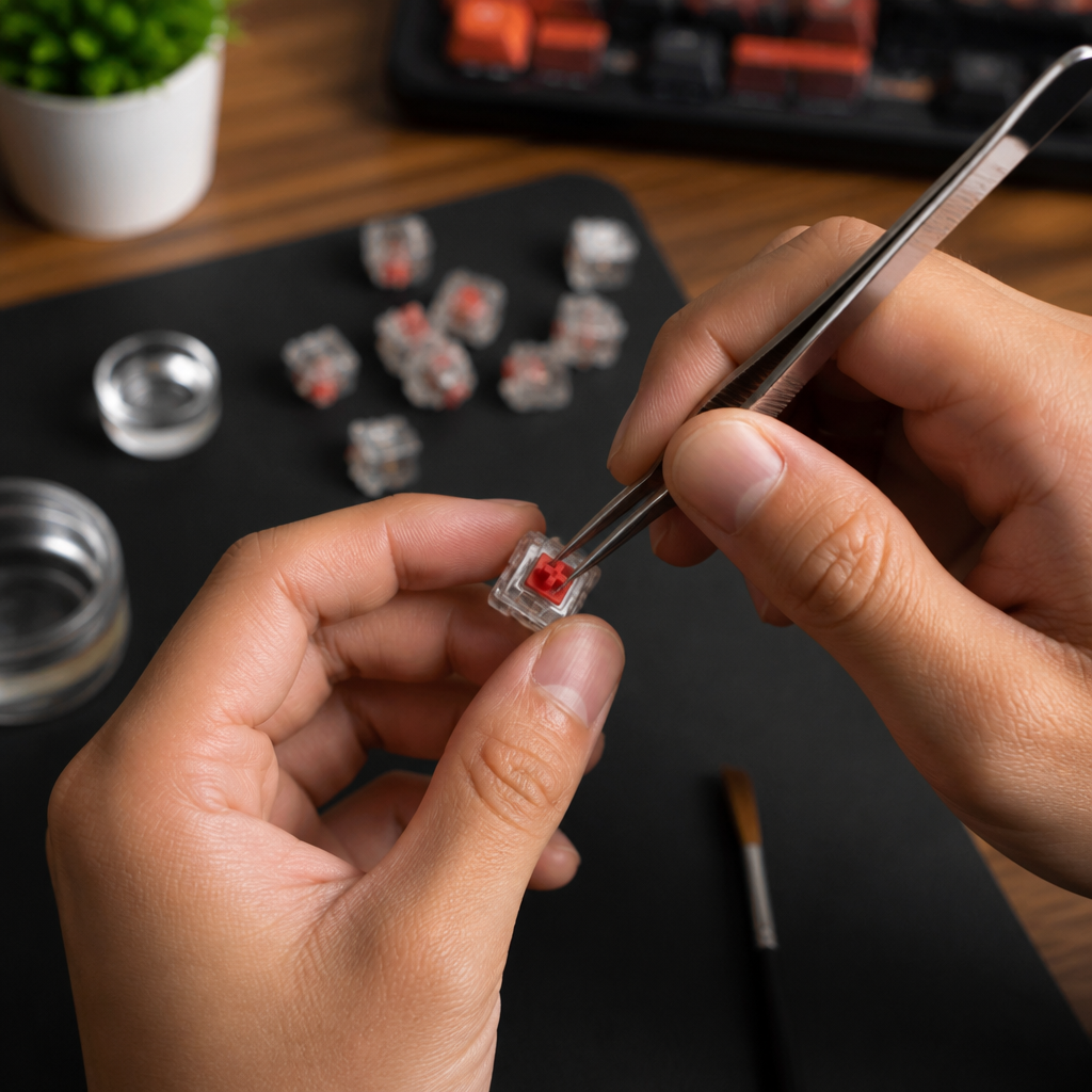Cleaning Specific Types of Keyboard Switches