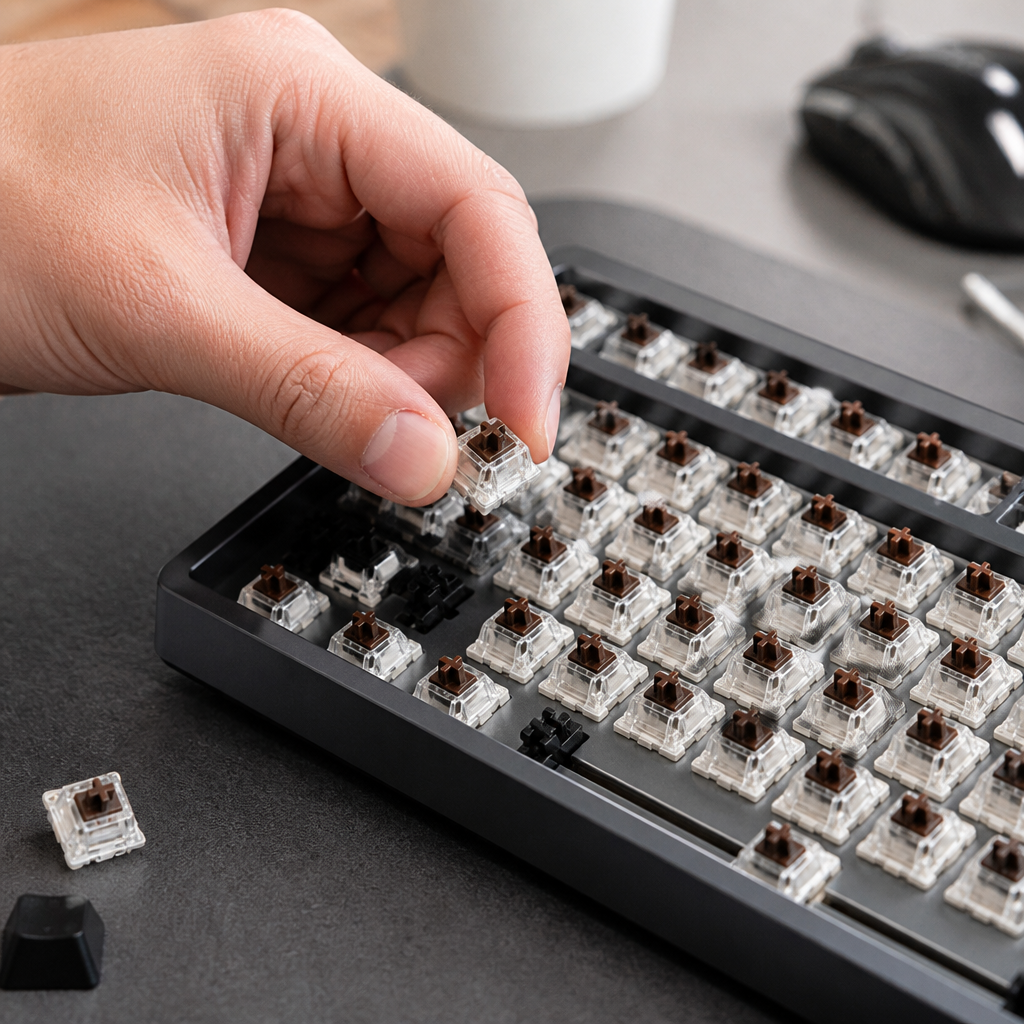 benefits of a hot swappable keyboard