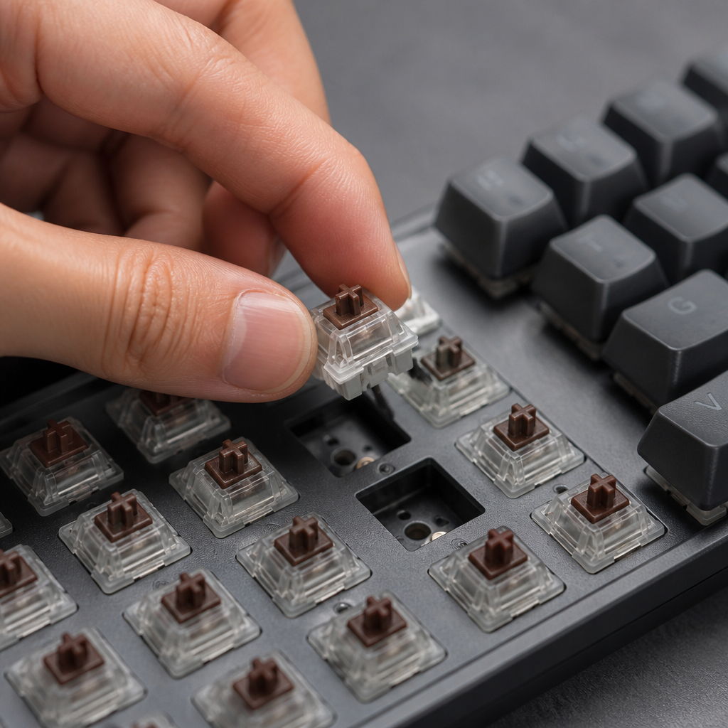 hotswap vs soldered keyboard switch removal