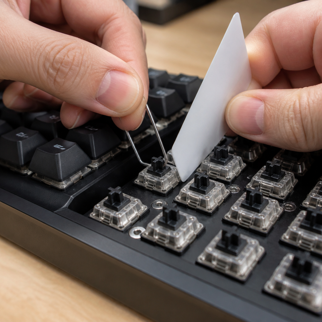 Keyboard Switch Removal Without a Switch Puller