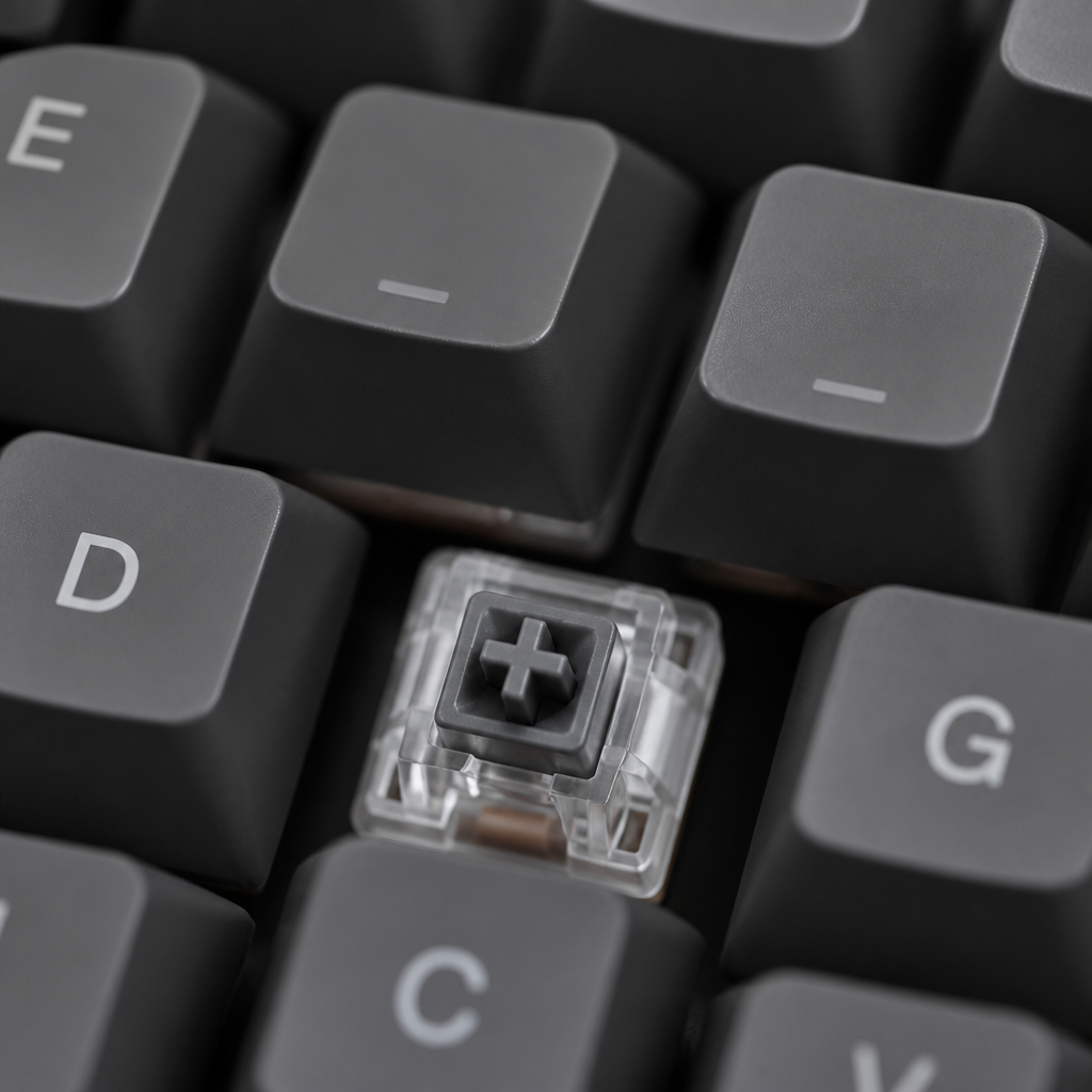 types of keyboard switches and keycap fitting