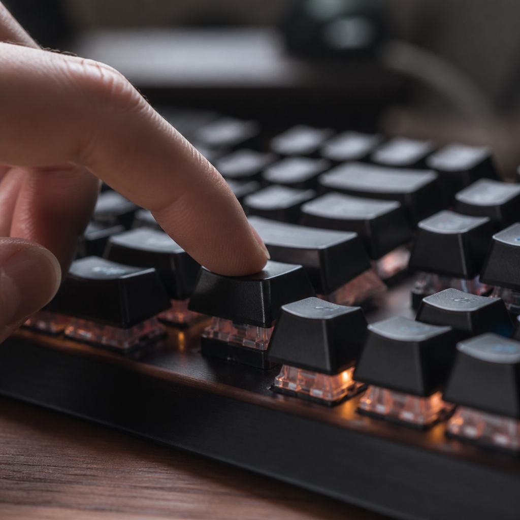 keycap 두께 음향 영향