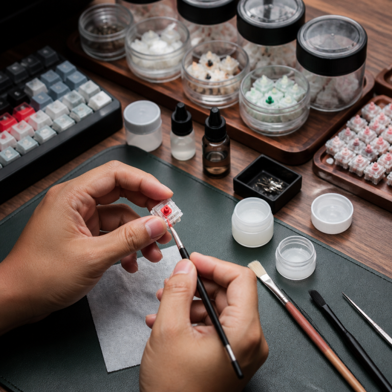 How to Lube Keyboard Switches: Smooth, Quiet Typing Bliss