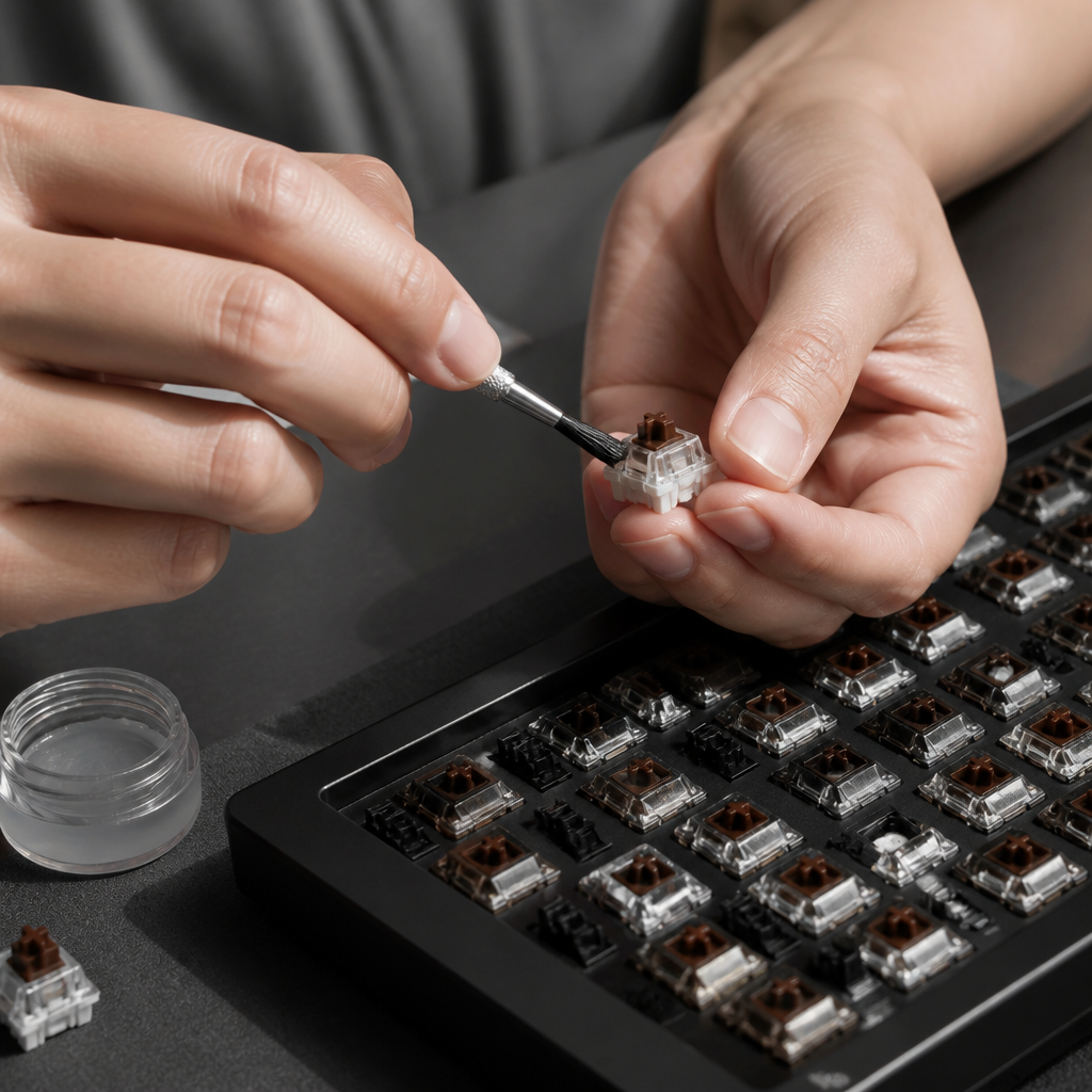 Keyboard Switch 소음 감소 방법