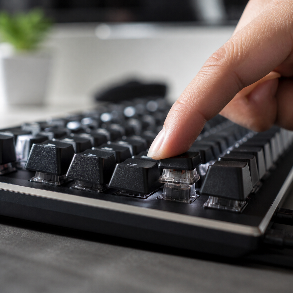 best quiet keyboard switches for office use